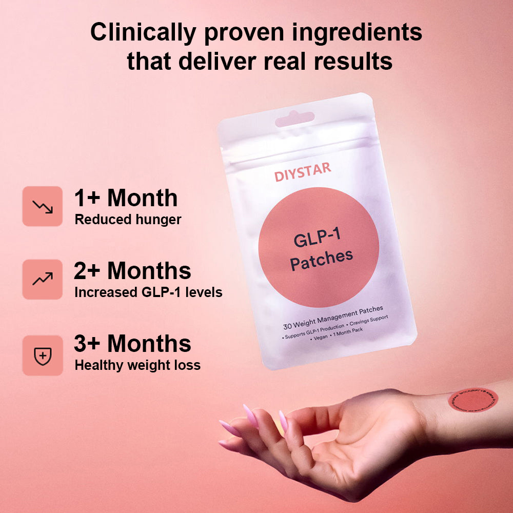🌸【Last 3 Hours Sale】GLP-1 Patch – Support Appetite Control & Weight Loss