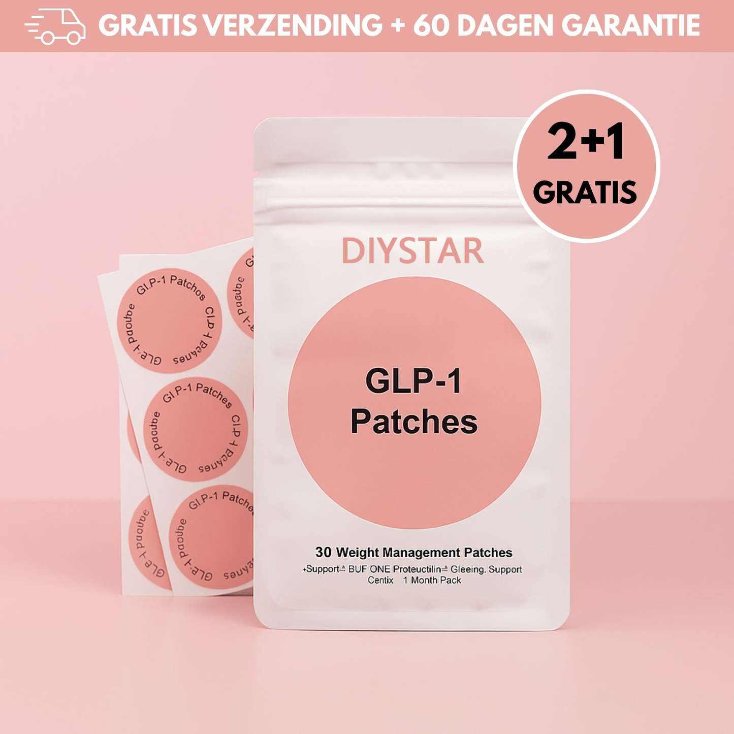 🌸【Last 3 Hours Sale】GLP-1 Patch –  Support Appetite Control & Weight Loss