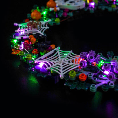 DIYSTAR Light Kit for LEGO Halloween Wreath 40825-