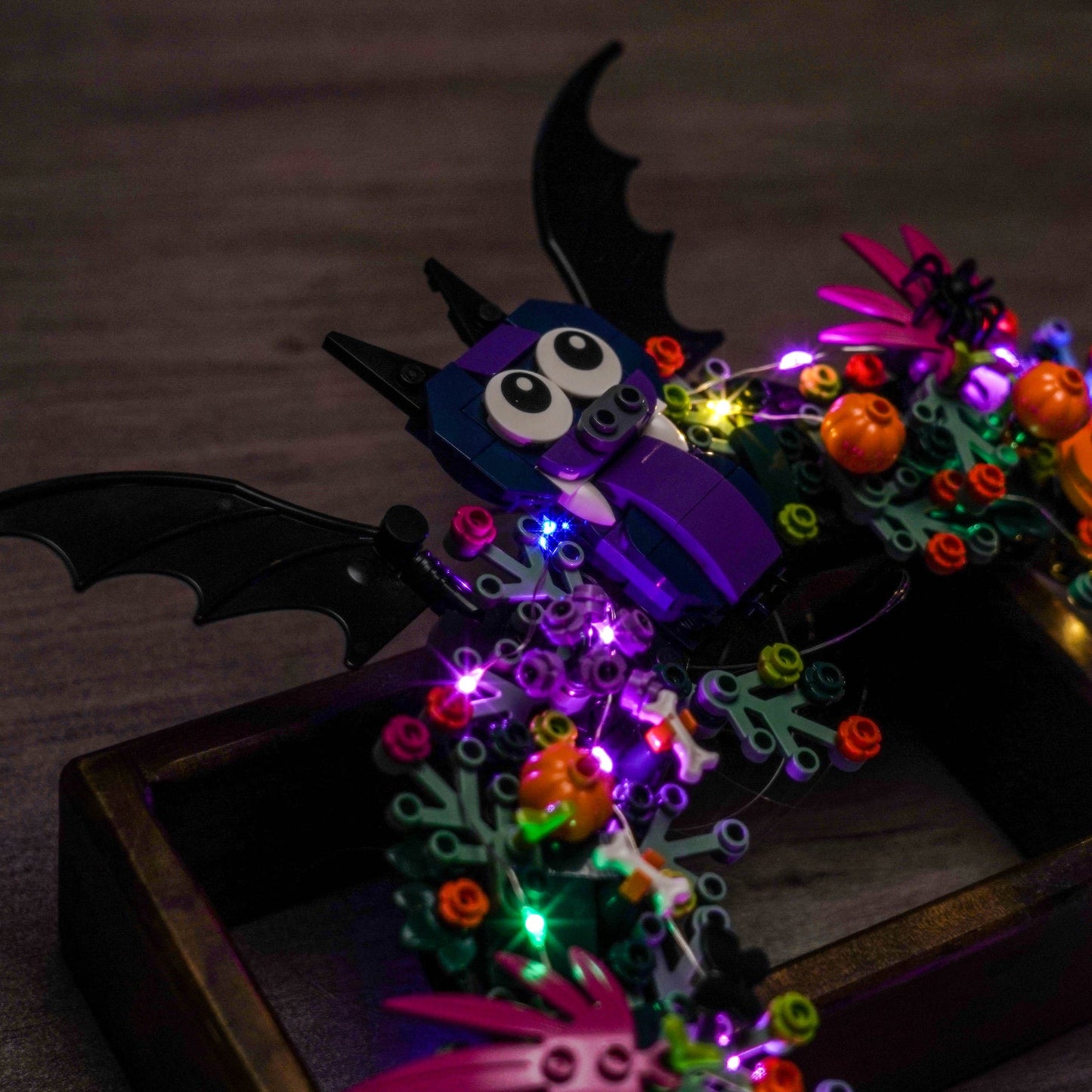DIYSTAR Light Kit for LEGO Halloween Wreath 40825-