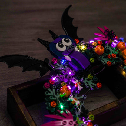 DIYSTAR Light Kit for LEGO Halloween Wreath 40825-