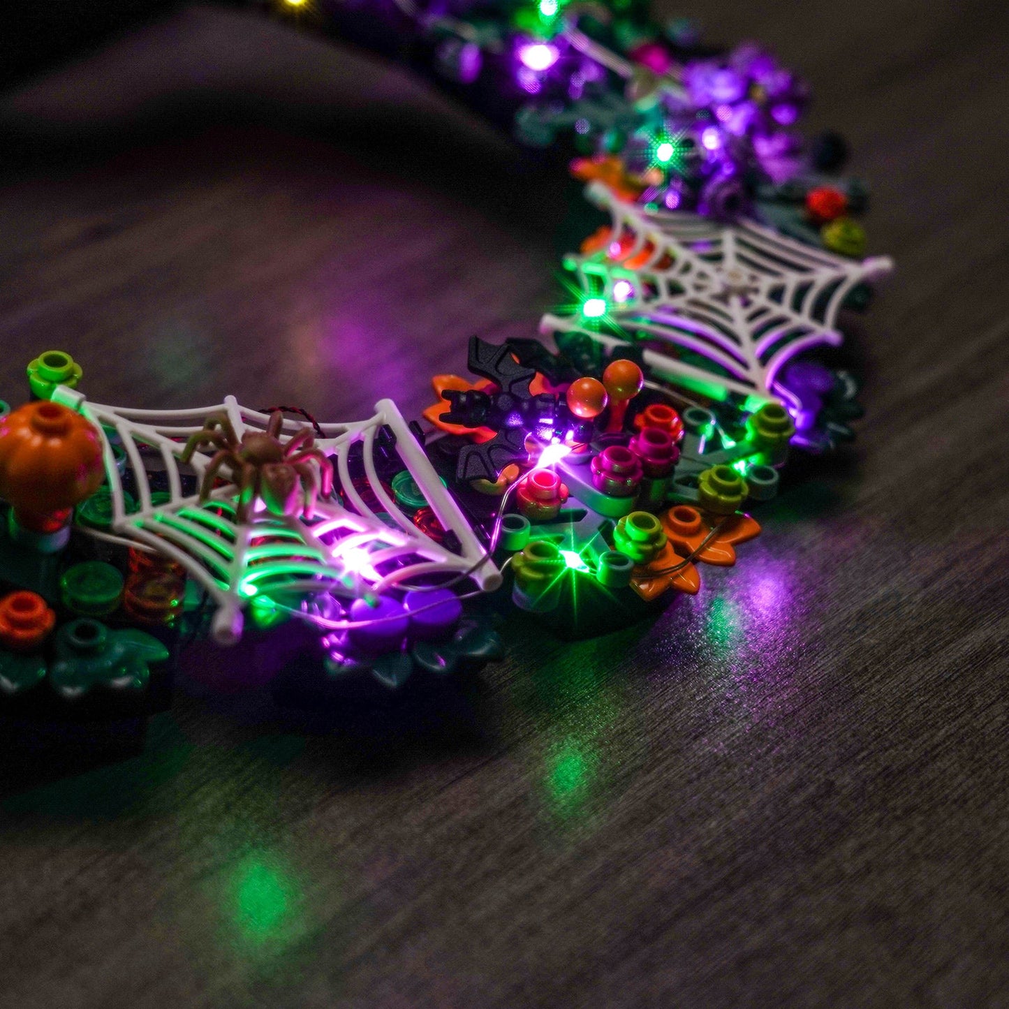 DIYSTAR Light Kit for LEGO Halloween Wreath 40825-