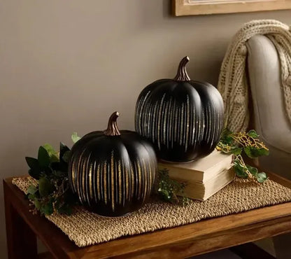 🎃✨ Illuminated Starry Night Pumpkins by Valerie✨🔥2025 HOT SALE - LHT