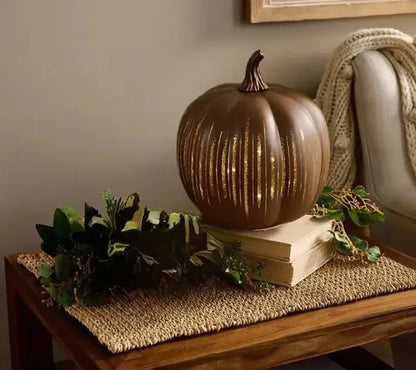 🎃✨ Illuminated Starry Night Pumpkins by Valerie✨🔥2025 HOT SALE - LHT